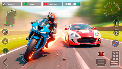 Turbo: Moto Araba Yarışı Oyunu ekran görüntüsü