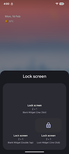 One Click Lock Screen ekran görüntüsü