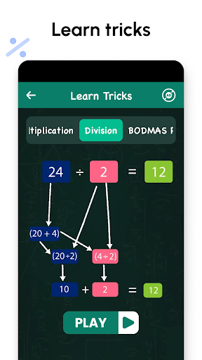 Math Games - Maths Tricks ekran görüntüsü