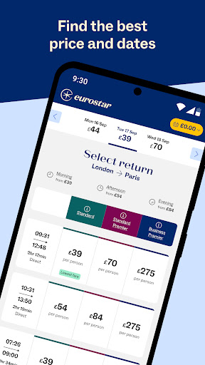 Eurostar: Train travel & Hotel ekran görüntüsü