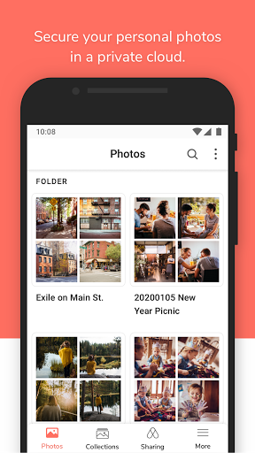 Synology Photos ekran görüntüsü