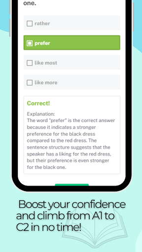 CEFR Practice Test ekran görüntüsü