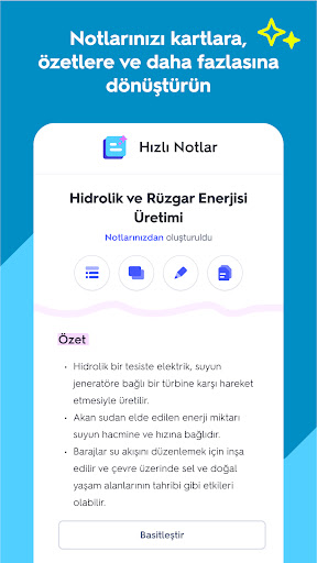 Quizlet: Yapay Zeka ile öğren ekran görüntüsü