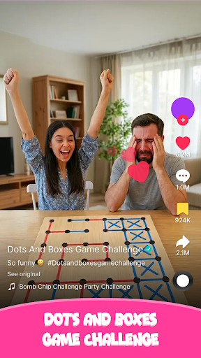 Dots And Boxes Game Challenge ekran görüntüsü