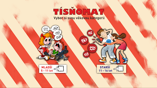 Tísňomat - nácvik volání ekran görüntüsü