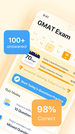 GMAT Exam Prep 2026 ekran görüntüsü