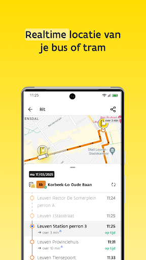 De Lijn ekran görüntüsü