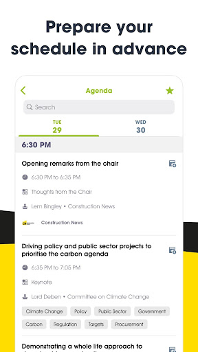Construction News Events ekran görüntüsü